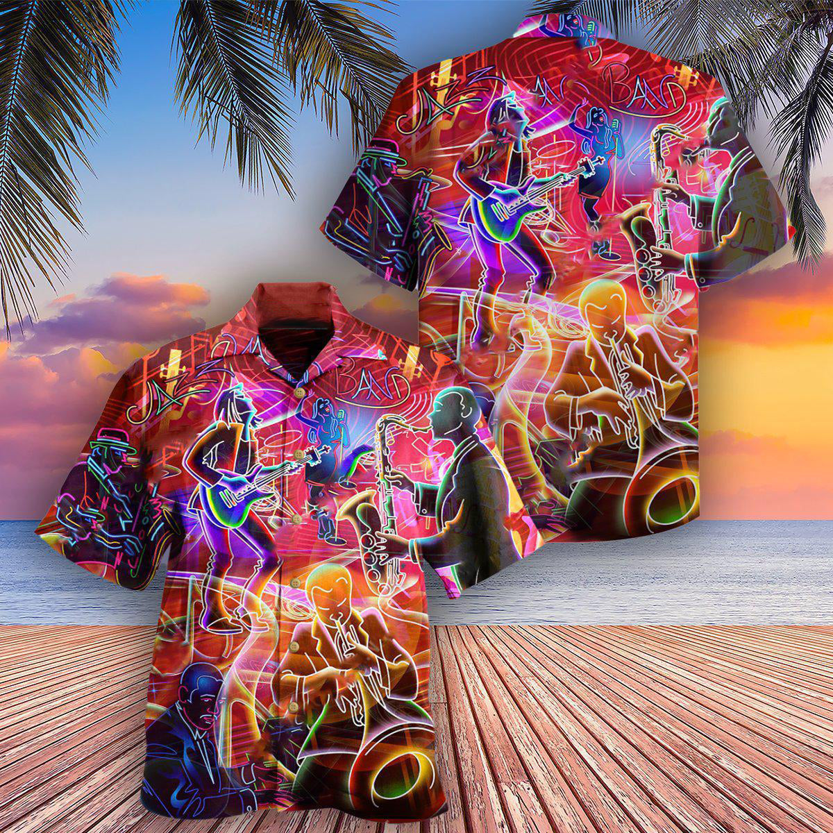 Jazz Music Slowly Hawaiian Shirt For Coastal Adventures And Warm Weather Wear