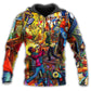 Colorful Jazz Music Hoodie For Concert Days Travel Adventures And Casual Layering