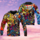 Colorful Jazz Music Hoodie For Concert Days Travel Adventures And Casual Layering