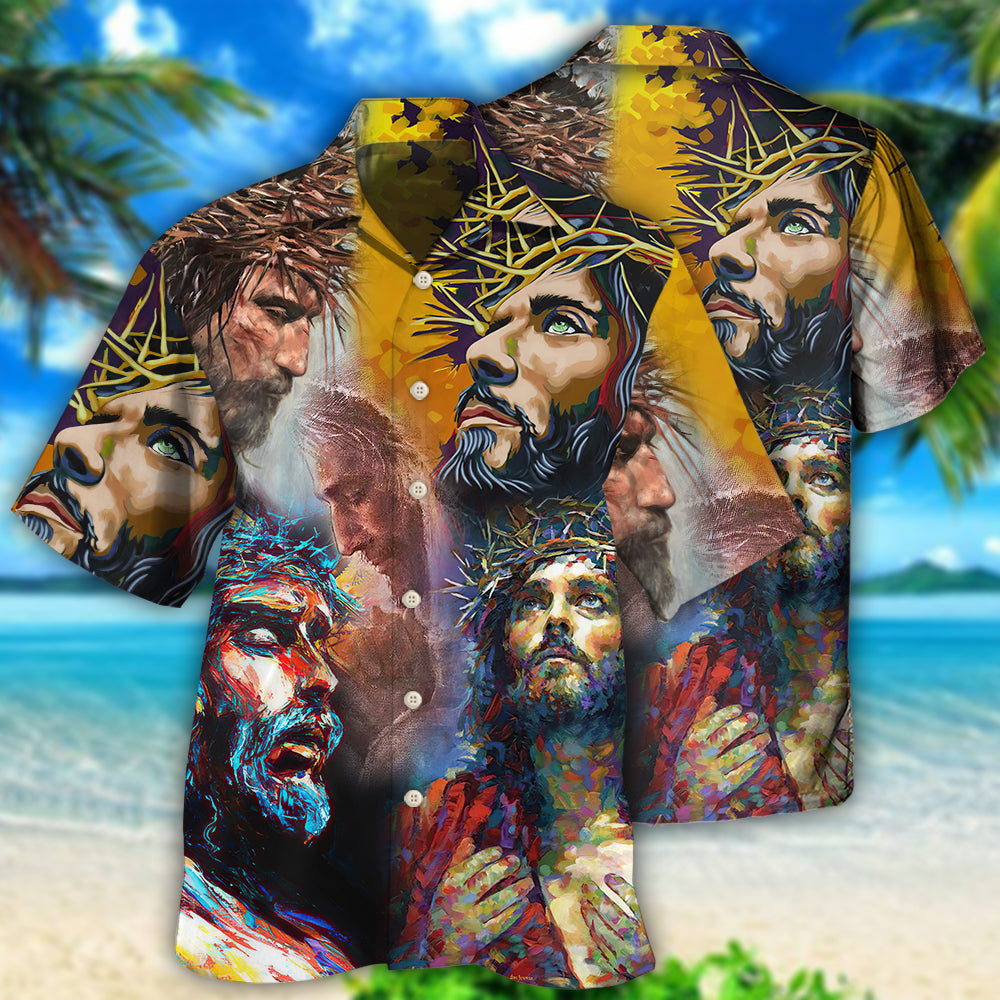 Faith Inspired Savior Hawaiian Shirt For Resort Trips, Coastal Parties, And Warm Weather Style