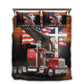 Jesus American Eagle Truck Rig Bedding Cover For Nature Bedroom Decor