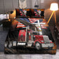 Jesus American Eagle Truck Rig Bedding Cover For Nature Bedroom Decor