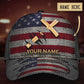 Custom Faith American Flag Classic Cap For Weekend Travel Outdoor Events And Casual Outfits