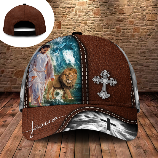 Faith Lion Spirit Classic Cap For Everyday Wear Vacations And Seasonal Activities