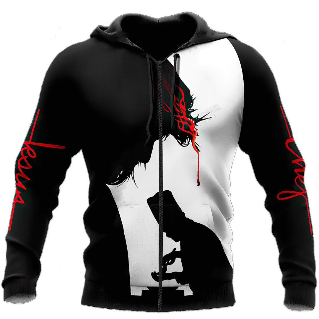 Christian Chef Skull Hoodie For Community Gatherings Seasonal Outings And Relaxed Comfort