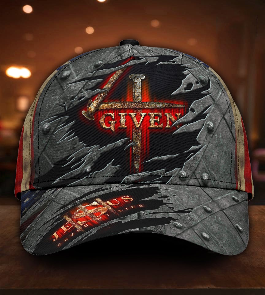 Jesus Forgiven Grace Message Classic Cap For Daily Styling Weekend Travel And Outdoor Activities