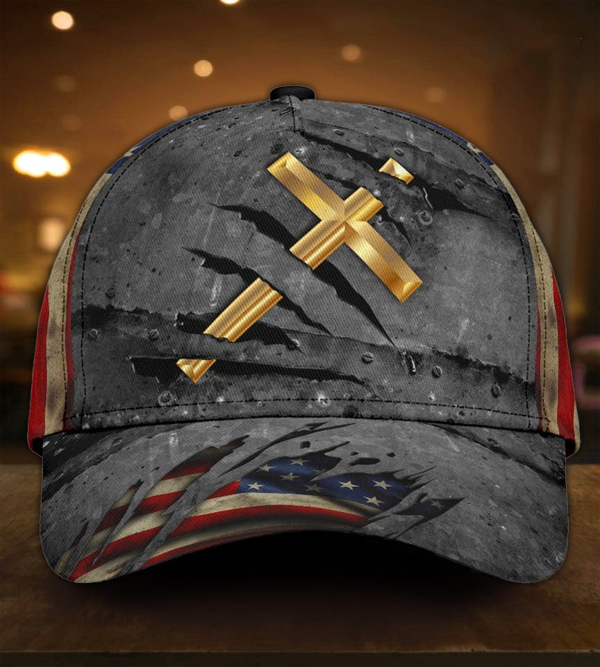 Faith Cross America Classic Cap For Holiday Trips Daily Outfits And Thoughtful Gifting
