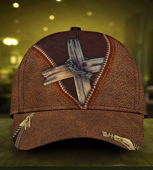 Jesus Cross Christian Faith Symbol Classic Cap For Vacations Festivals Parties And Everyday Outfits