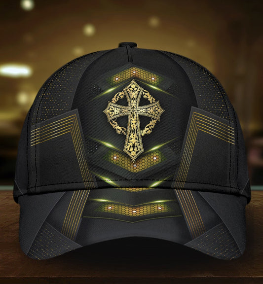 Jesus Cross Faith Symbol Classic Cap For Relaxed Daily Style Vacations And Festival Wear
