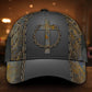 Jesus Cross Thorn Crown Faith Classic Cap For Beach Outings Holidays And Thoughtful Everyday Style