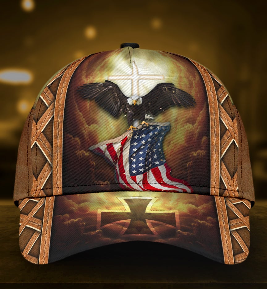Faith Eagle One Nation Under God Classic Cap For Casual Gatherings Travel And Thoughtful Gift Giving