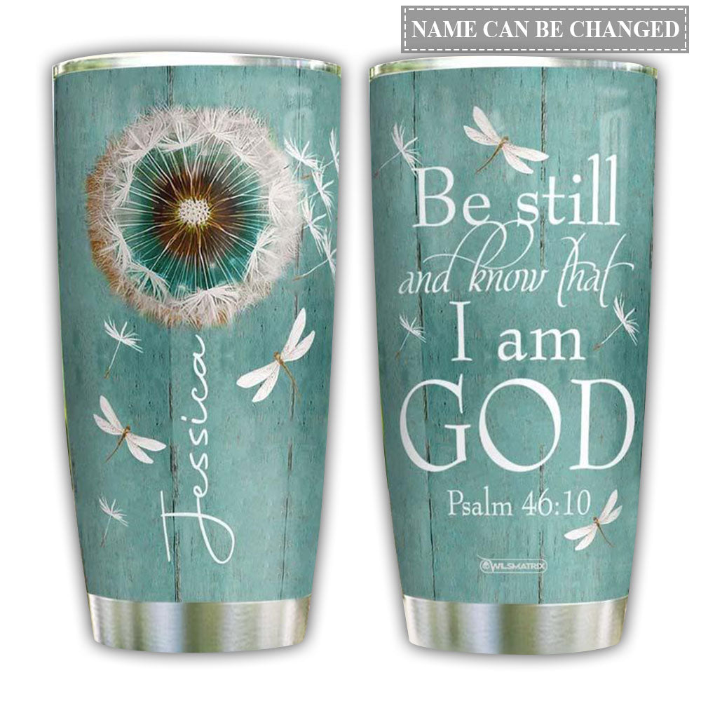 Jesus Faith Be Still Personalized 20 Oz Tumbler For Coffee Travel And Daily Drinks