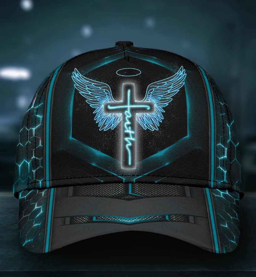 Jesus Faith Christian Symbol Classic Cap For Nature Lovers Travel And Casual Daily Styling