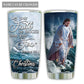 Jesus Faith Waves Personalized 20 Oz Tumbler For Coffee Travel And Daily Drinks