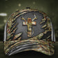 Faith Hunting Fishing Camo Classic Cap For Festivals Vacations Outdoor Fun And Daily Comfort