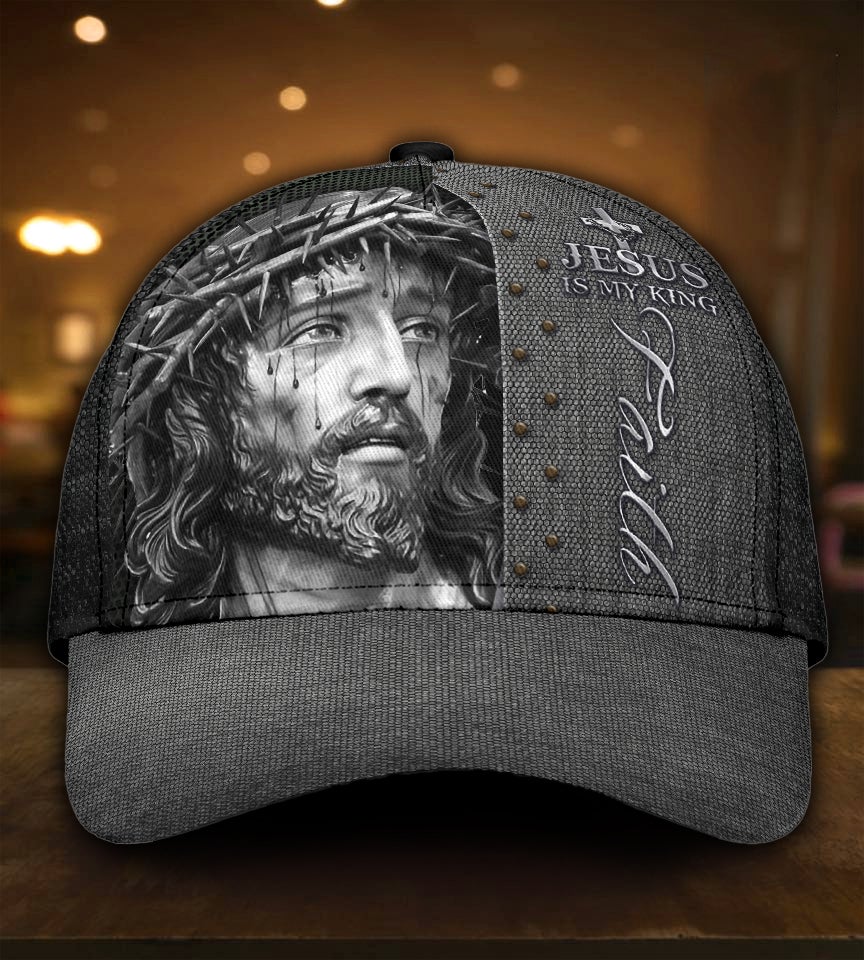 Faith Is My King Classic Cap For Vacation Style Outdoor Activities And Daily Comfort