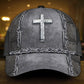 Faith Savior Silver Metal Classic Cap For Coastal Trips Outdoor Activities And Gift Giving