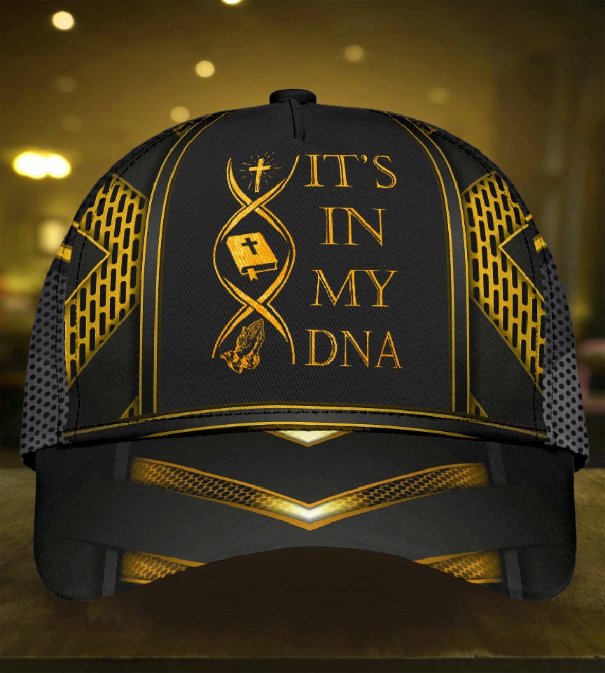 Faith Is In My Dna Classic Cap For Summer Outings Festivals And Relaxed Daily Wear