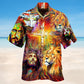 Jesus My King My Lord My Savior Hawaiian Shirt For Summer Vacation Beach Travel And Relaxed Casual Wear