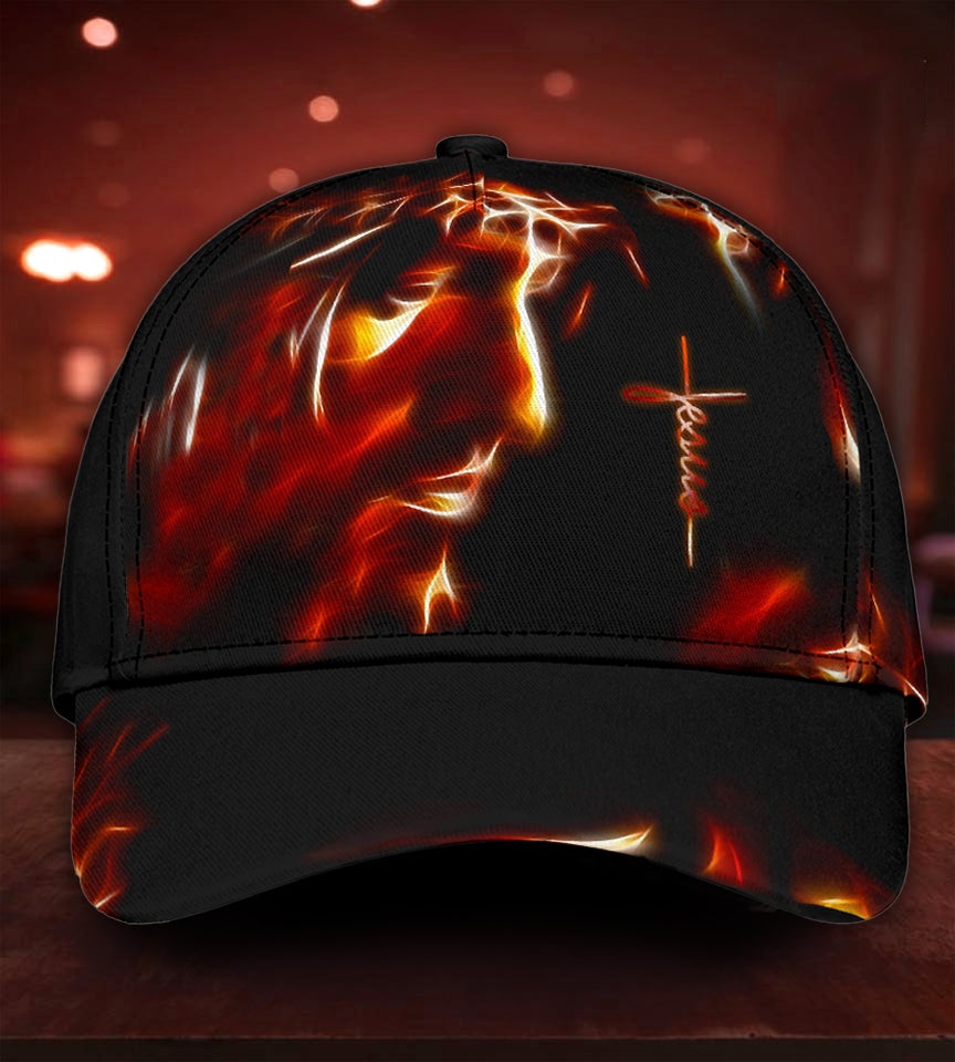 Jesus Red Light Faith Classic Cap For Casual Adventures Parties And Seasonal Styling