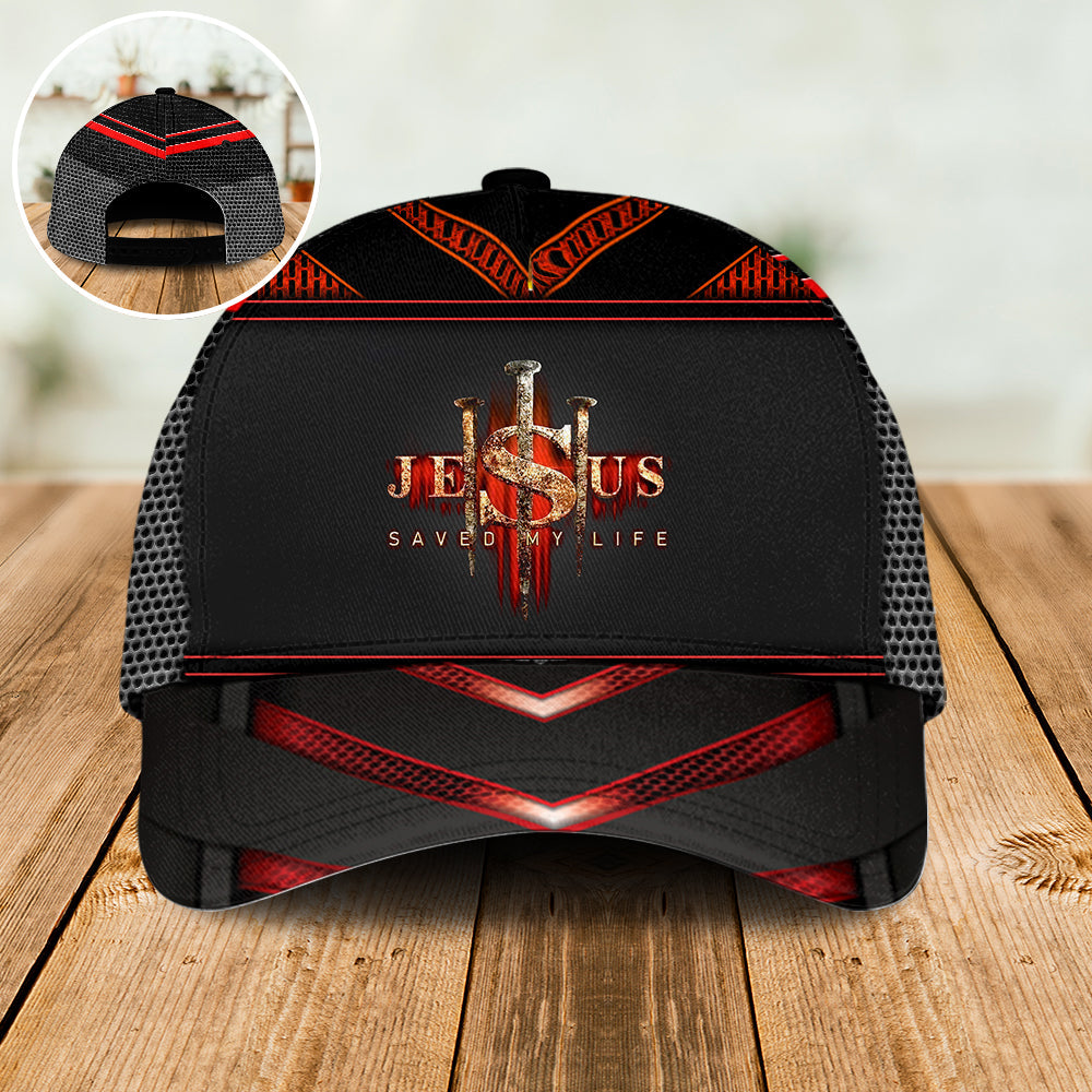 Faith Saved My Life Classic Cap For Summer Activities Vacations And Comfortable Daily Wear