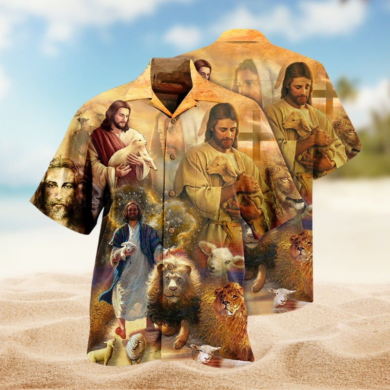 Faith Saves Animals Hawaiian Shirt For Island Vacations, Resort Wear, And Relaxed Seasonal Style