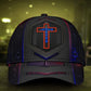 Faith Saves Cross Carbon Pattern Classic Cap For Comfortable Casual Wear Holidays And Outdoor Trips