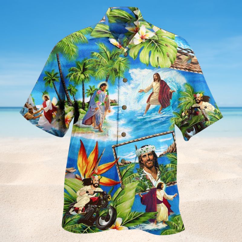 Faith Jesus Stay Cool Hawaiian Shirt For Summer Gatherings Island Travel And Comfortable Casual Wear