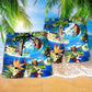 Jesus Summer Faith Beach Shorts Pattern Detail For Coastal Travel And Casual Outdoor Comfort