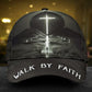Walk By Faith Black Classic Cap For Travel Holidays Parties And Relaxed Casual Styling