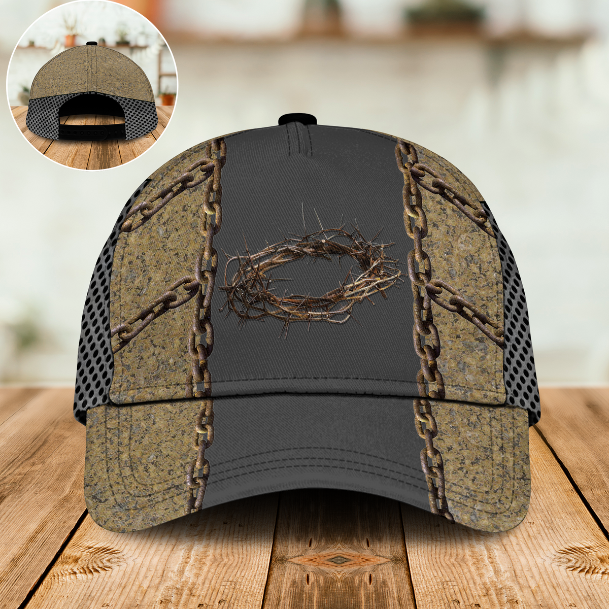 Jesus Crown Of Thorns Classic Cap For Casual Gatherings Travel And Thoughtful Gift Giving