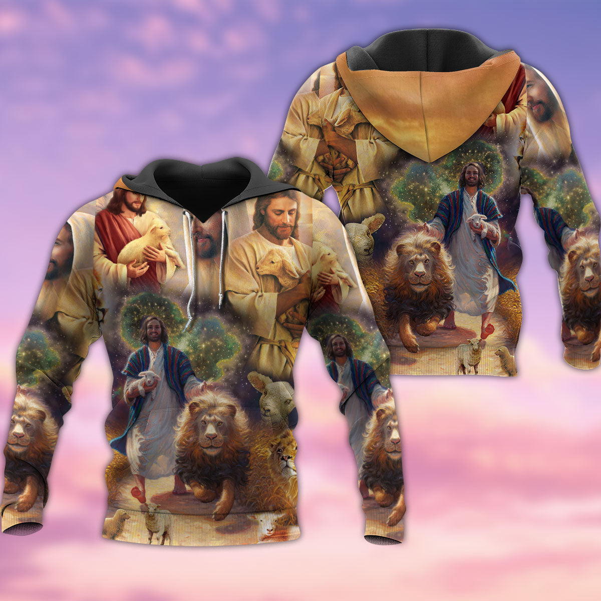 Jesus Saves Animal Life Hoodie For Faithful Expression Everyday Wear And Meaningful Gifting