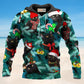 Black Jolly Cat Christmas Hoodie For Holiday Parties Weekend Outings And Cheerful Gift Giving