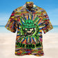 Just A Man Who Loves Fishing Skull Hawaiian Shirt For Summer Vacation Beach Travel And Relaxed Casual Wear