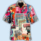 Summer Karaoke Party Fun Hawaiian Shirt For Coastal Travel, Casual Events, And Comfortable Summer Wear