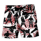 Karate Tropical Martial Arts Beach Shorts For Beach Trips And Relaxed Vacation Styling