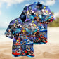 Kart Racing Hawaiian Shirt For Automotive Enthusiasts, Coastal Trips, And Casual Warm Weather Style