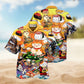 Cat And Sushi Hawaiian Shirt For Coastal Adventures Outdoor Gatherings And Casual Warm Weather Wear