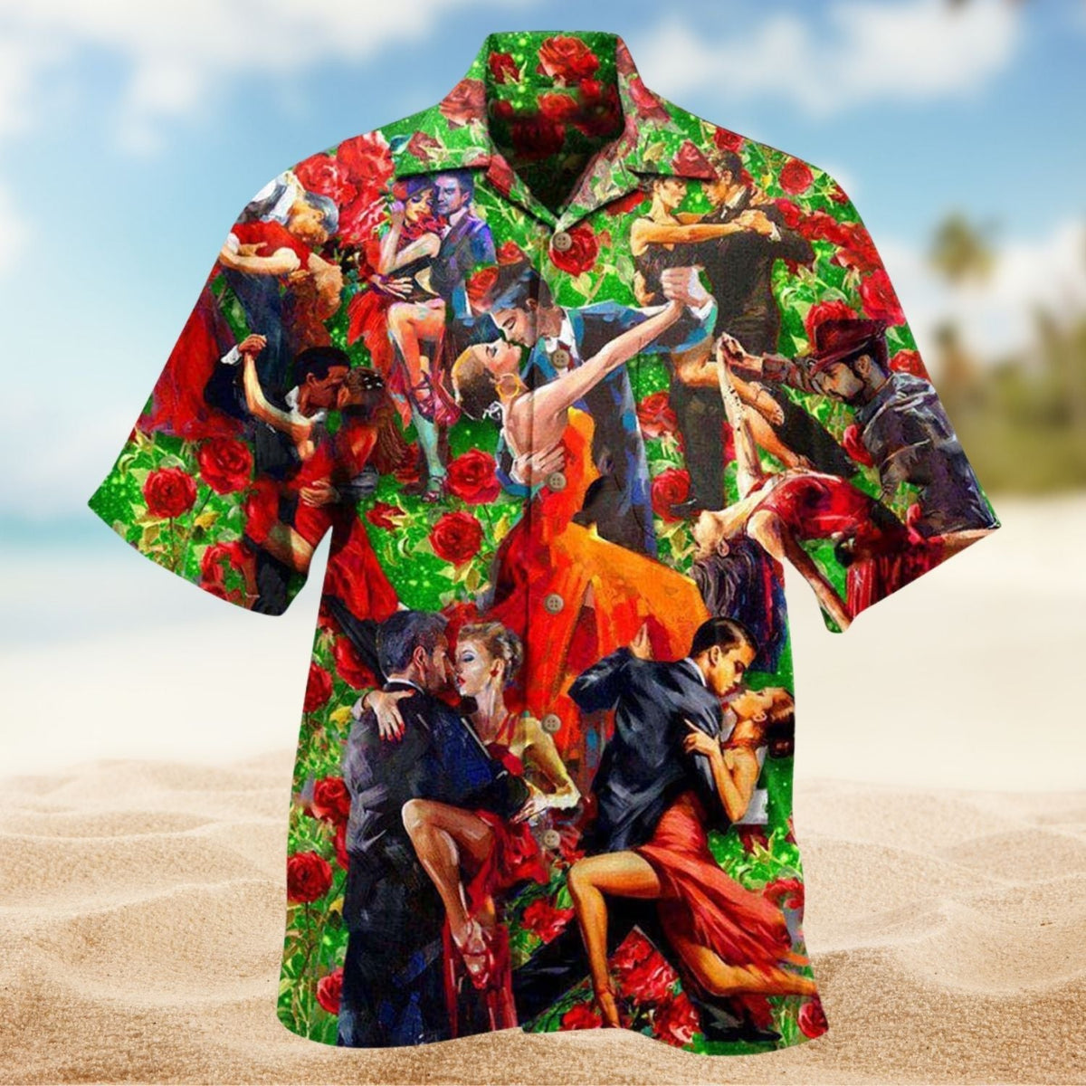 Salsa Dance Rhythm Hawaiian Shirt For Vacation Adventures Beach Events And Relaxed Warm Weather Style