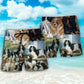Cavalier Spaniel Artistic Dog Lover Beach Shorts Graphic Detail For Resort Trips And Casual Outings