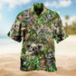 Koala Trees Hawaiian Shirt For Summer Vacation, Beach Travel, And Casual Wear