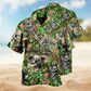 Koala Trees Hawaiian Shirt For Summer Vacation, Beach Travel, And Casual Wear
