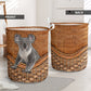 Koala Rattan Texture Laundry Basket For Room Home Organizer