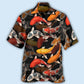 Koi Fish Hawaiian Shirt For Beach Days, Summer Outings, And Thoughtful Gift Giving