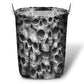 Skull No Fear No Pain Laundry Basket For Nursery Dorm And Home Storage
