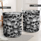 Skull No Fear No Pain Laundry Basket For Bathroom Bedroom Storage