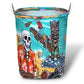 Skull And Tiki Summer Vibe Laundry Basket For Nursery Dorm And Home Storage