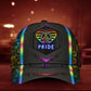 Peace Love Pride Classic Cap For Vacation Style Outdoor Activities And Daily Comfort