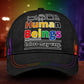 Pride Human Beings Equality Classic Cap For Casual Styling Holiday Travel And Weekend Adventures