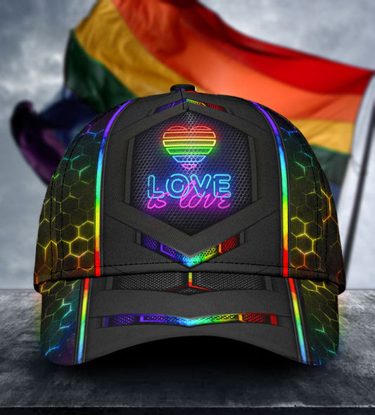 Love Is Love Pride Classic Cap For Relaxed Outfits Outdoor Events And Holiday Trips